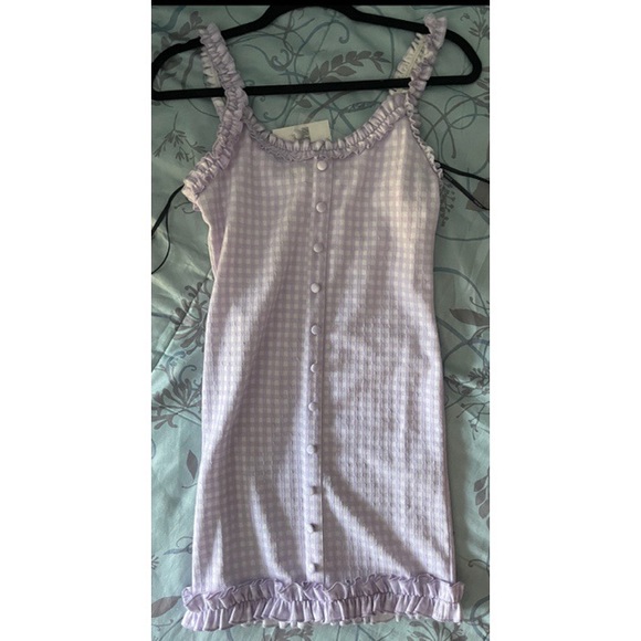 Forever 21- Gingham Dress - Size Small - Picture 2 of 4